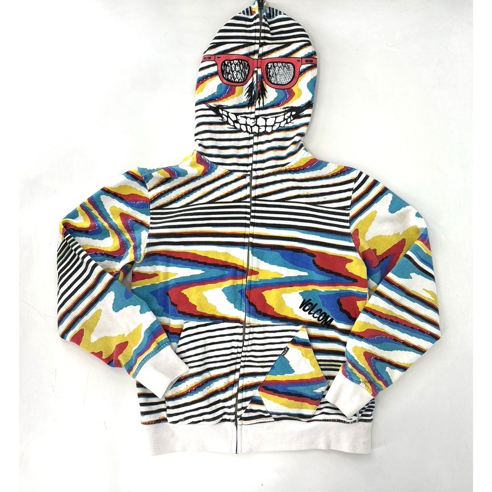 Volcom Ryan Sheckler Jessie Pinkman Vintage Hoodie Y2K Womens XL Full Zip‎ RARE!